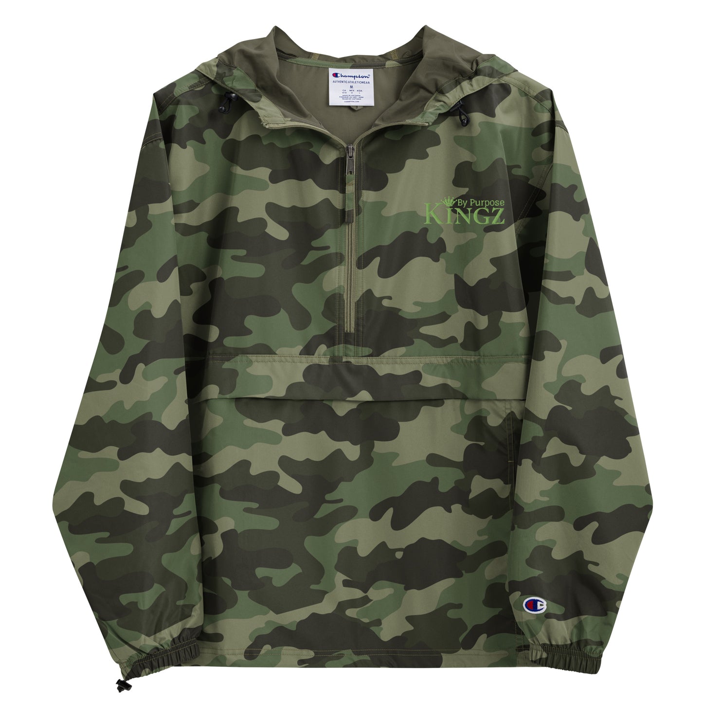 Kingz By Purpose ‘Kiwi Green’ Packable Jacket (By Champion)