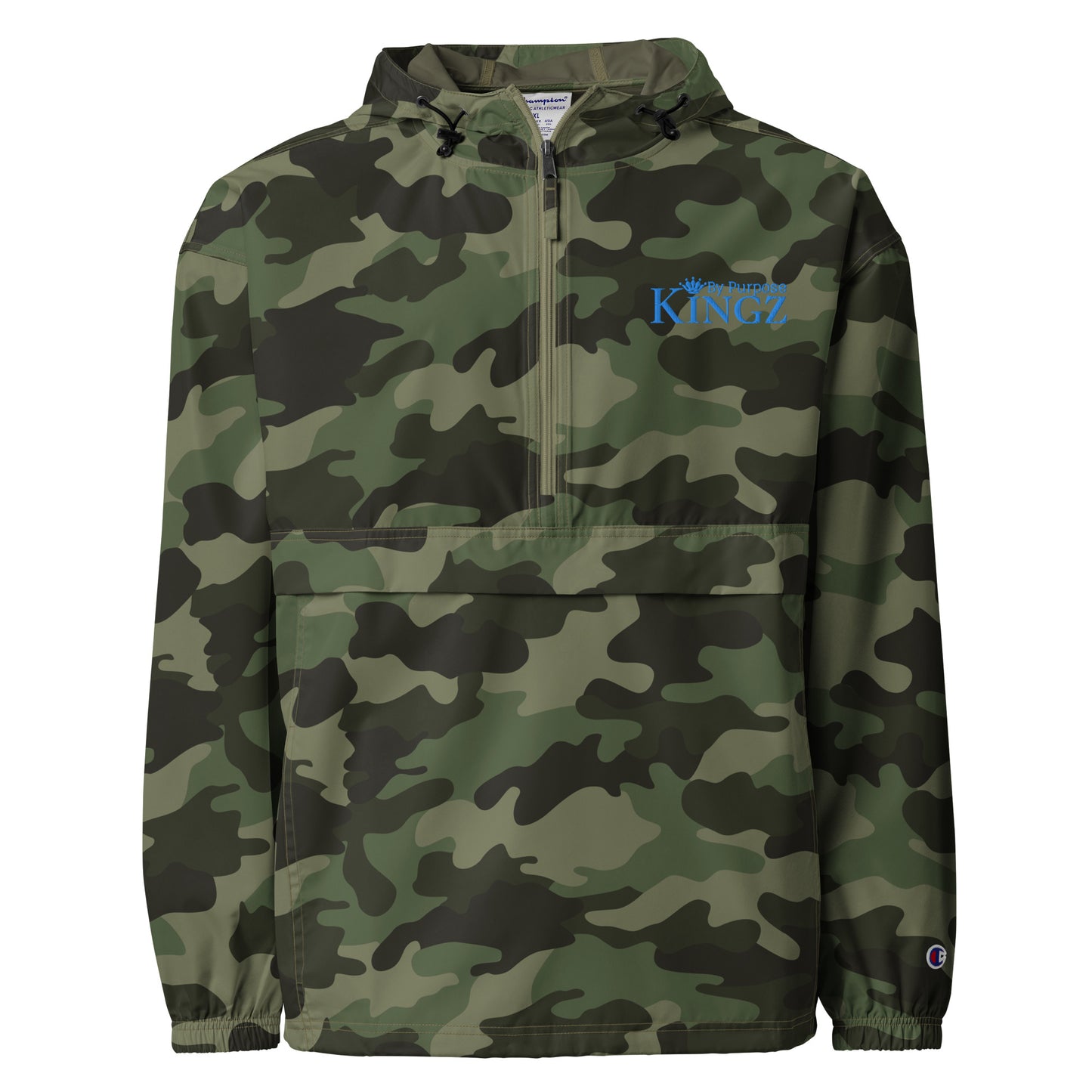 Kingz By Purpose ‘Aqua/Teal’ Packable Jacket (By Champion)