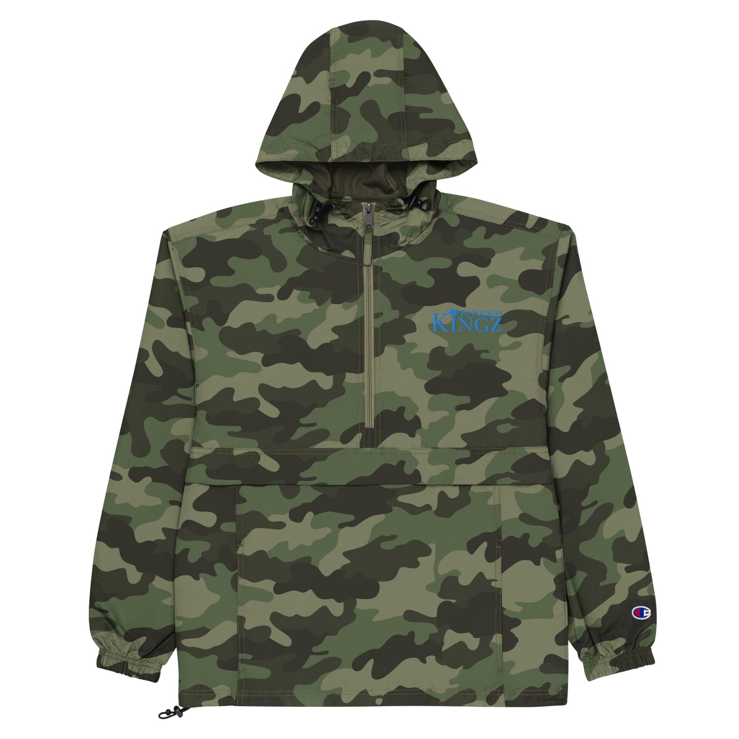 Kingz By Purpose ‘Aqua/Teal’ Packable Jacket (By Champion)