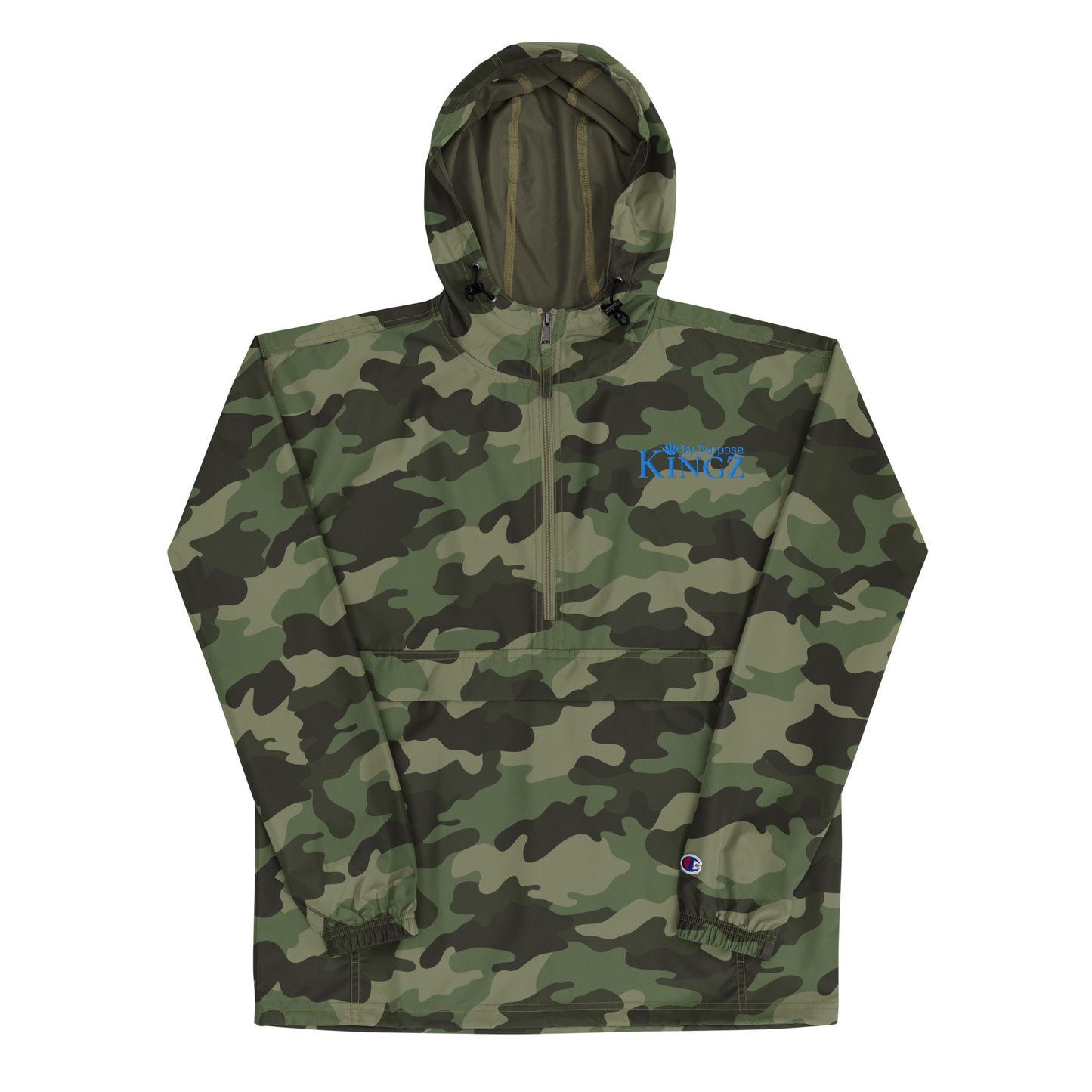 Kingz By Purpose ‘Aqua/Teal’ Packable Jacket (By Champion)