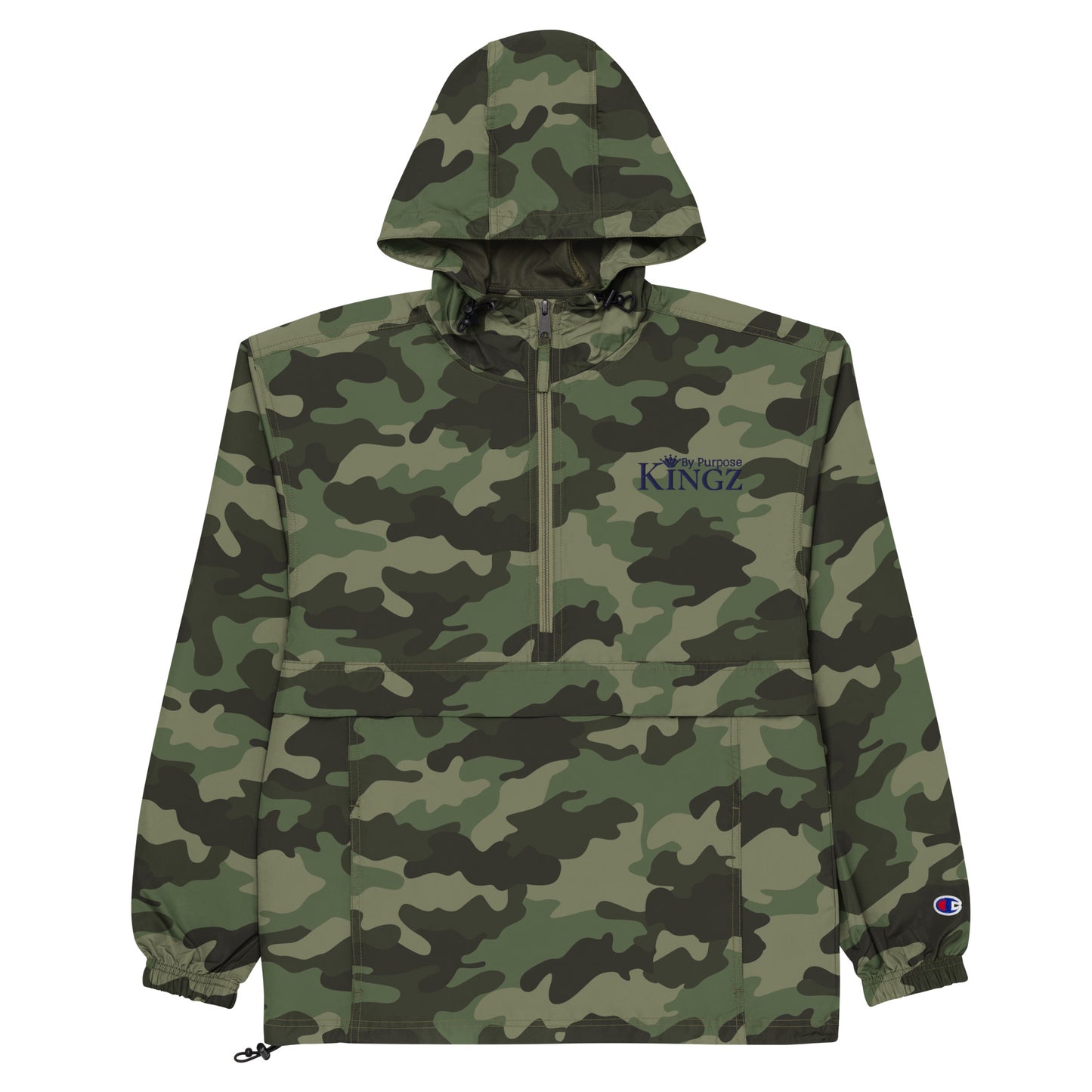 Kingz By Purpose ‘Navy’ Packable Jacket (By Champion)