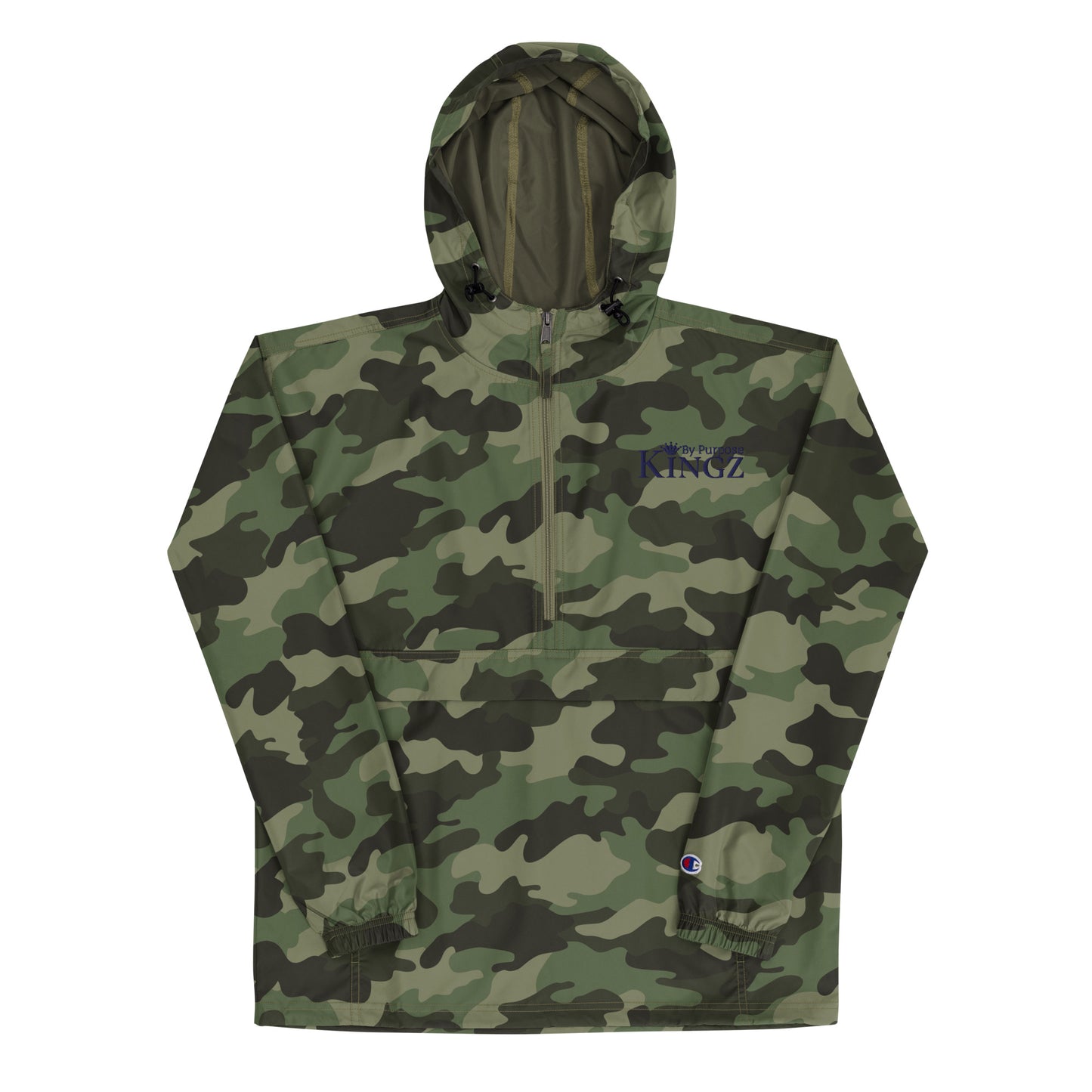 Kingz By Purpose ‘Navy’ Packable Jacket (By Champion)