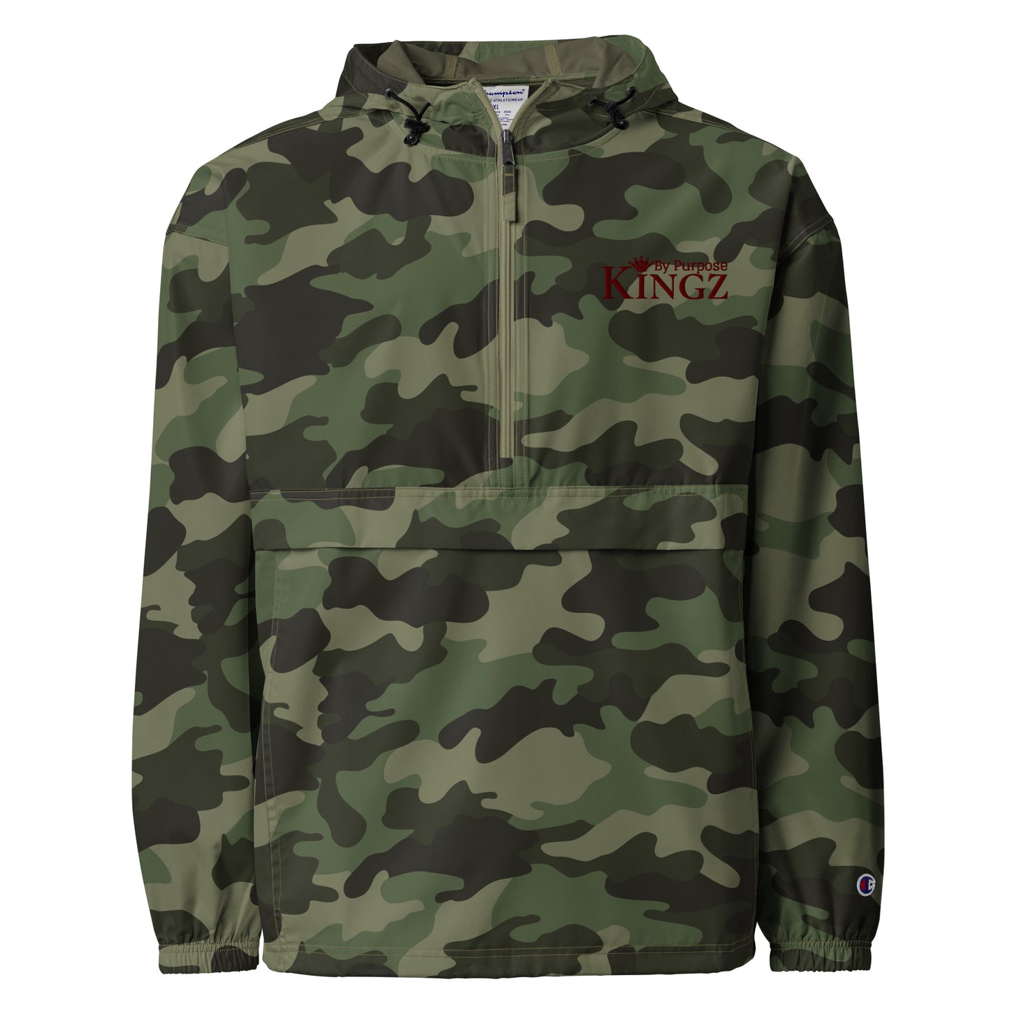 Kingz By Purpose ‘Maroon’ Packable Jacket (By Champion)