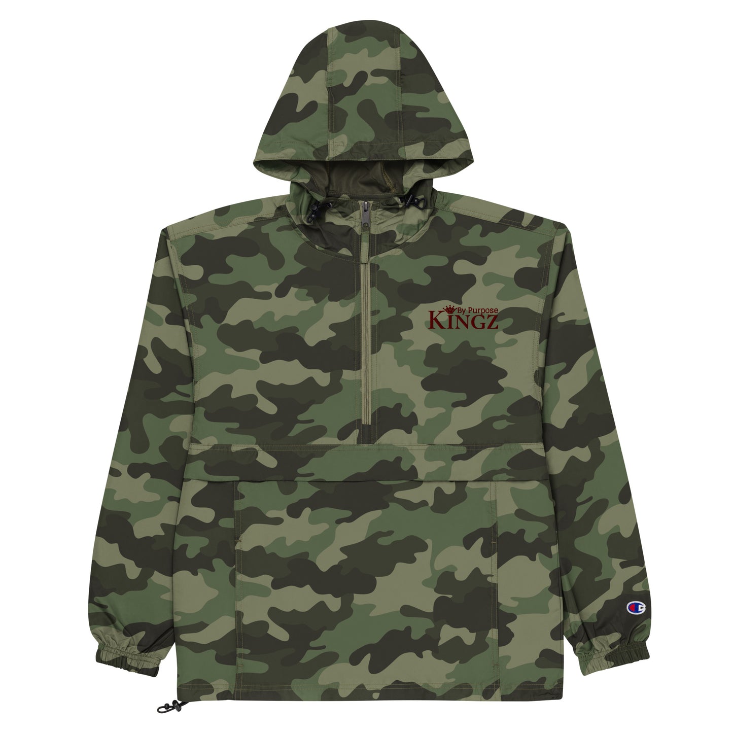 Kingz By Purpose ‘Maroon’ Packable Jacket (By Champion)