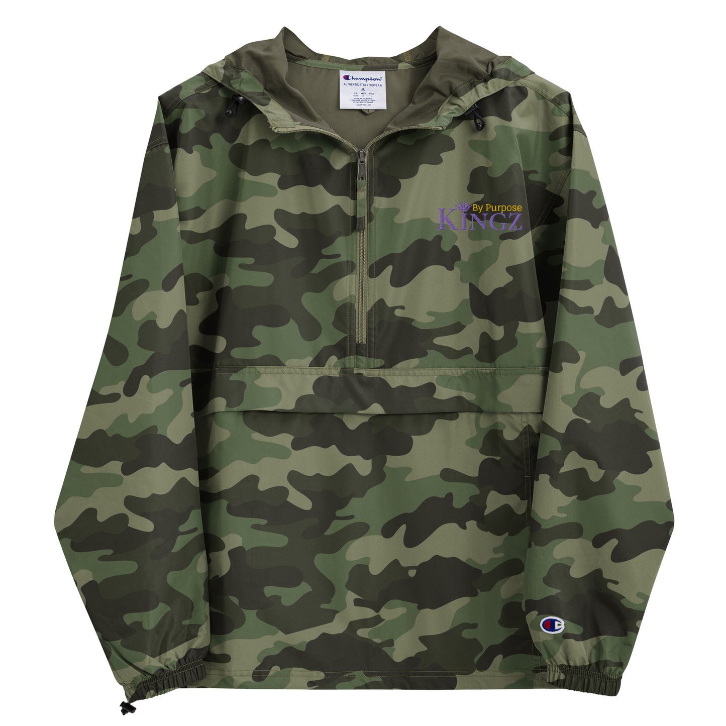 Kingz By Purpose ‘Royal Combo P/G/P’ Packable Jacket (By Champion)