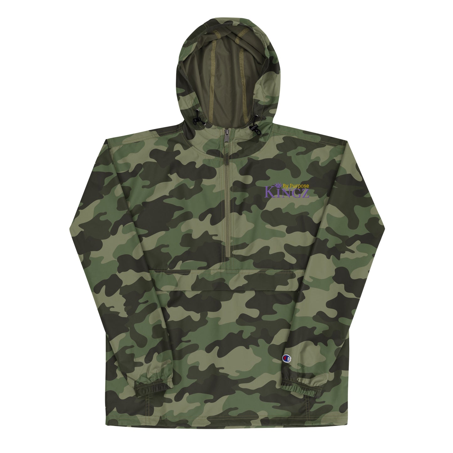 Kingz By Purpose ‘Royal Combo P/G/P’ Packable Jacket (By Champion)