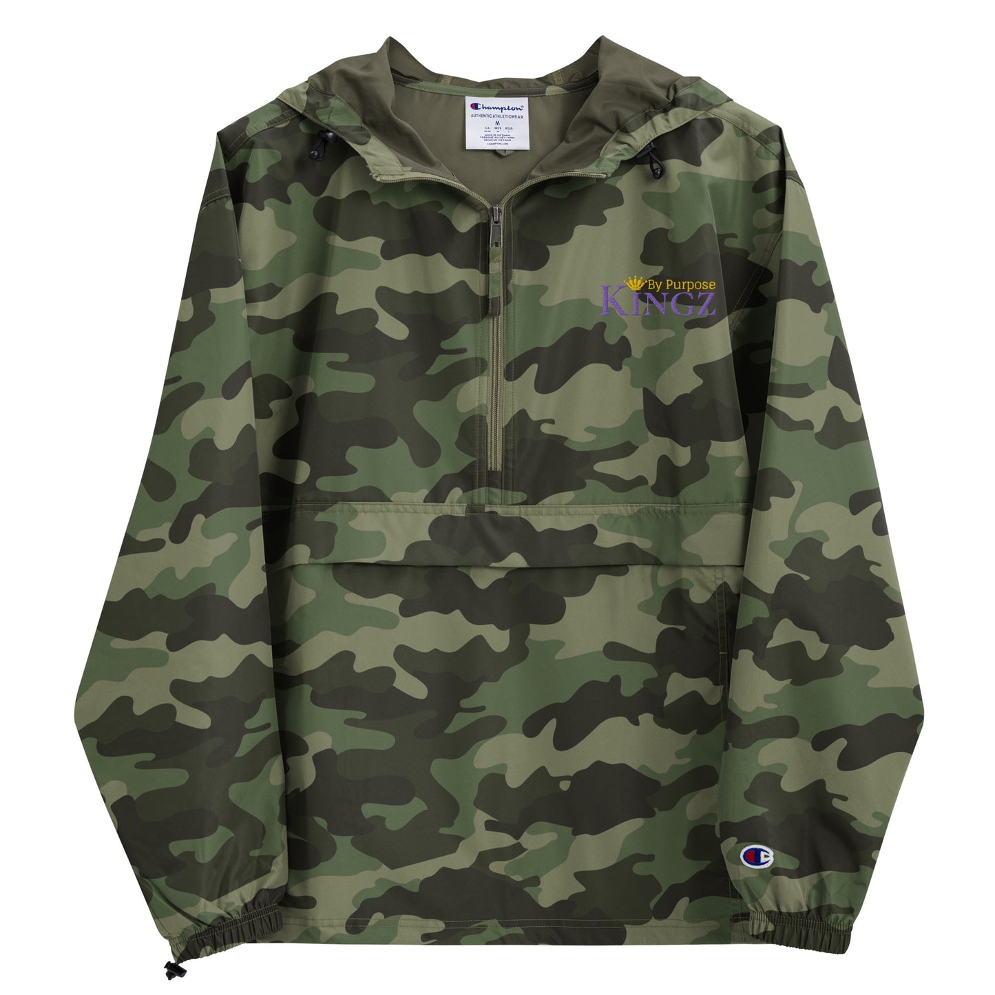 Kingz By Purpose ‘Royal Combo P/G/G’ Packable Jacket (By Champion)