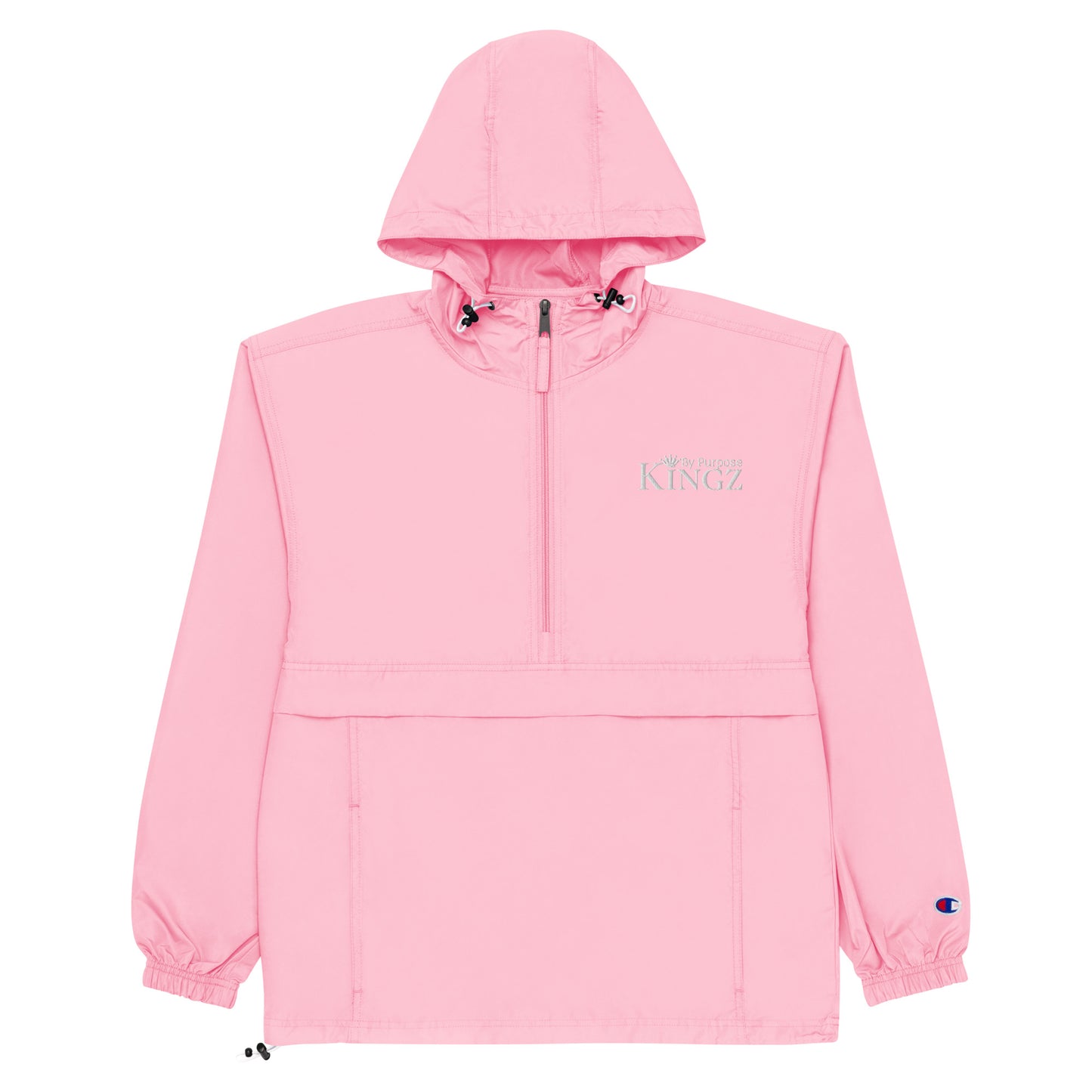 Kingz By Purpose ‘White’Packable Jacket (By Champion)