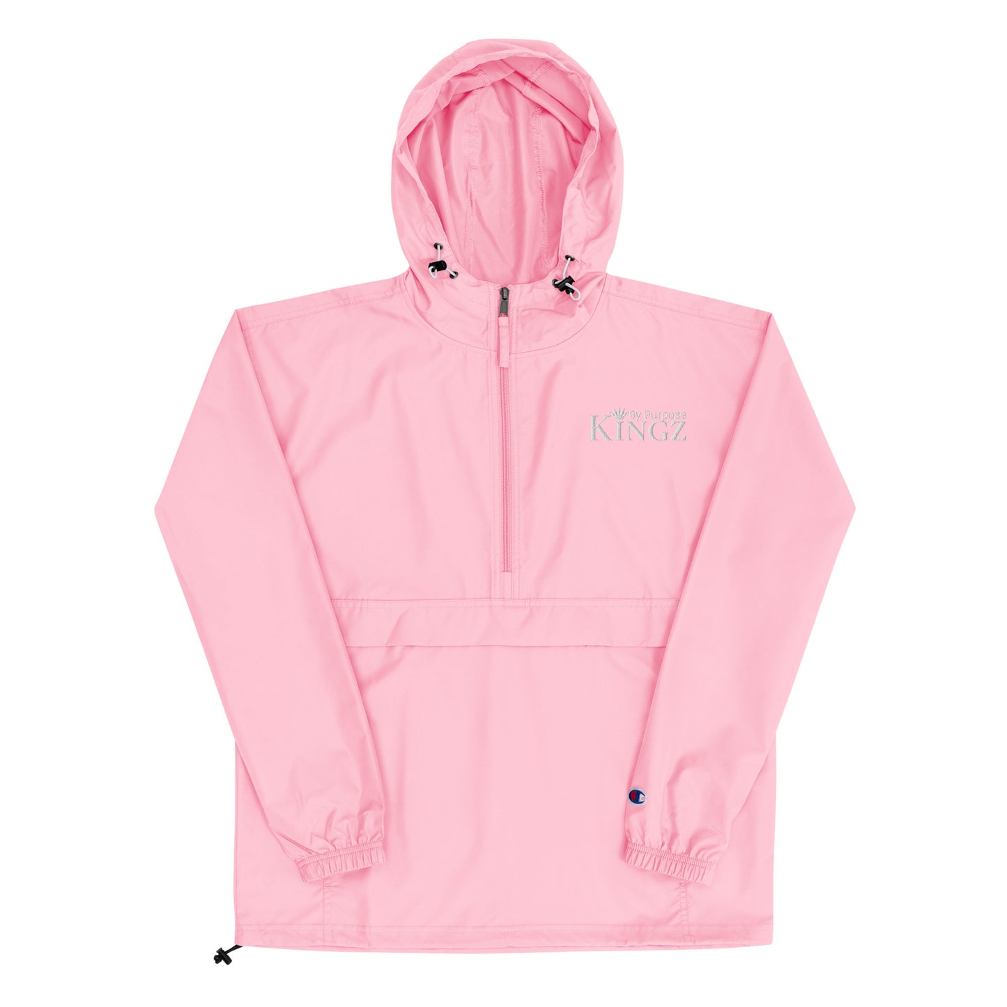 Kingz By Purpose ‘White’Packable Jacket (By Champion)