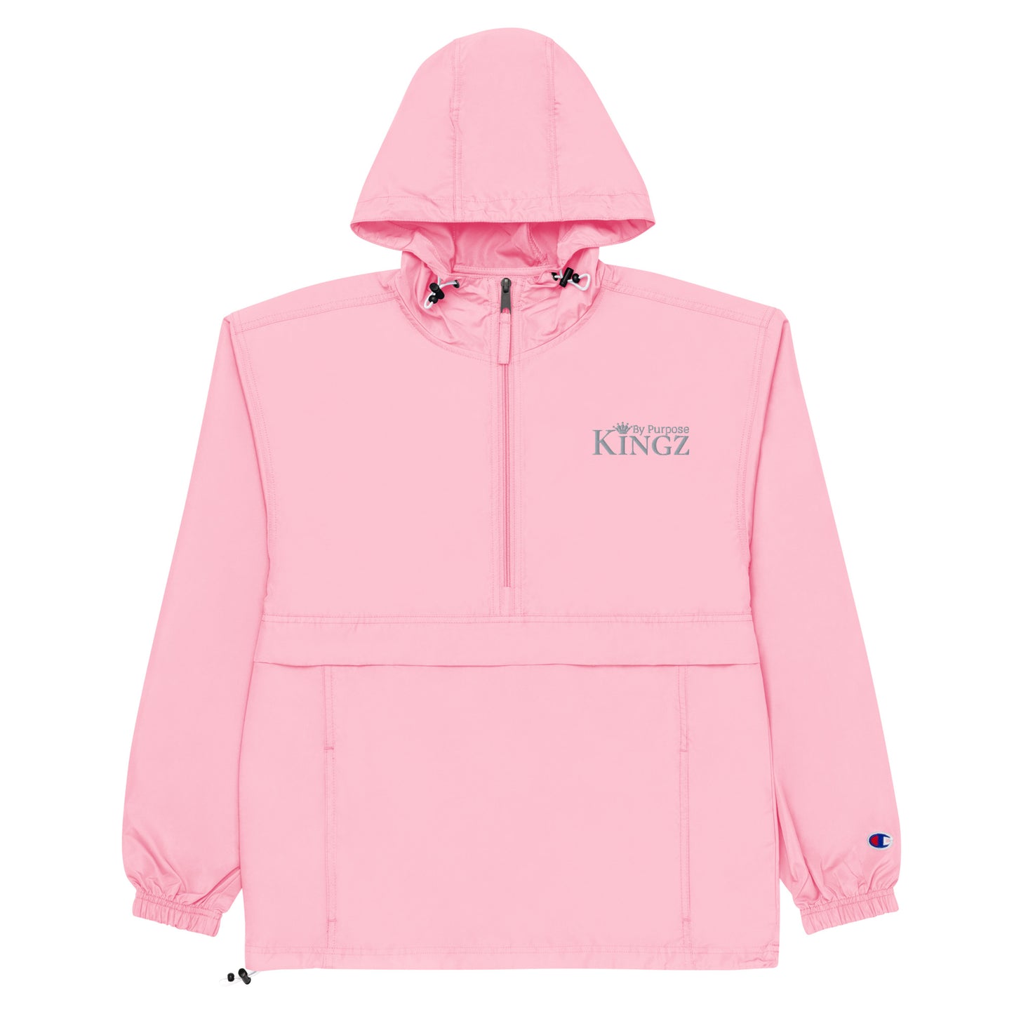 Kingz By Purpose ‘Grey’ Packable Jacket (By Champion)