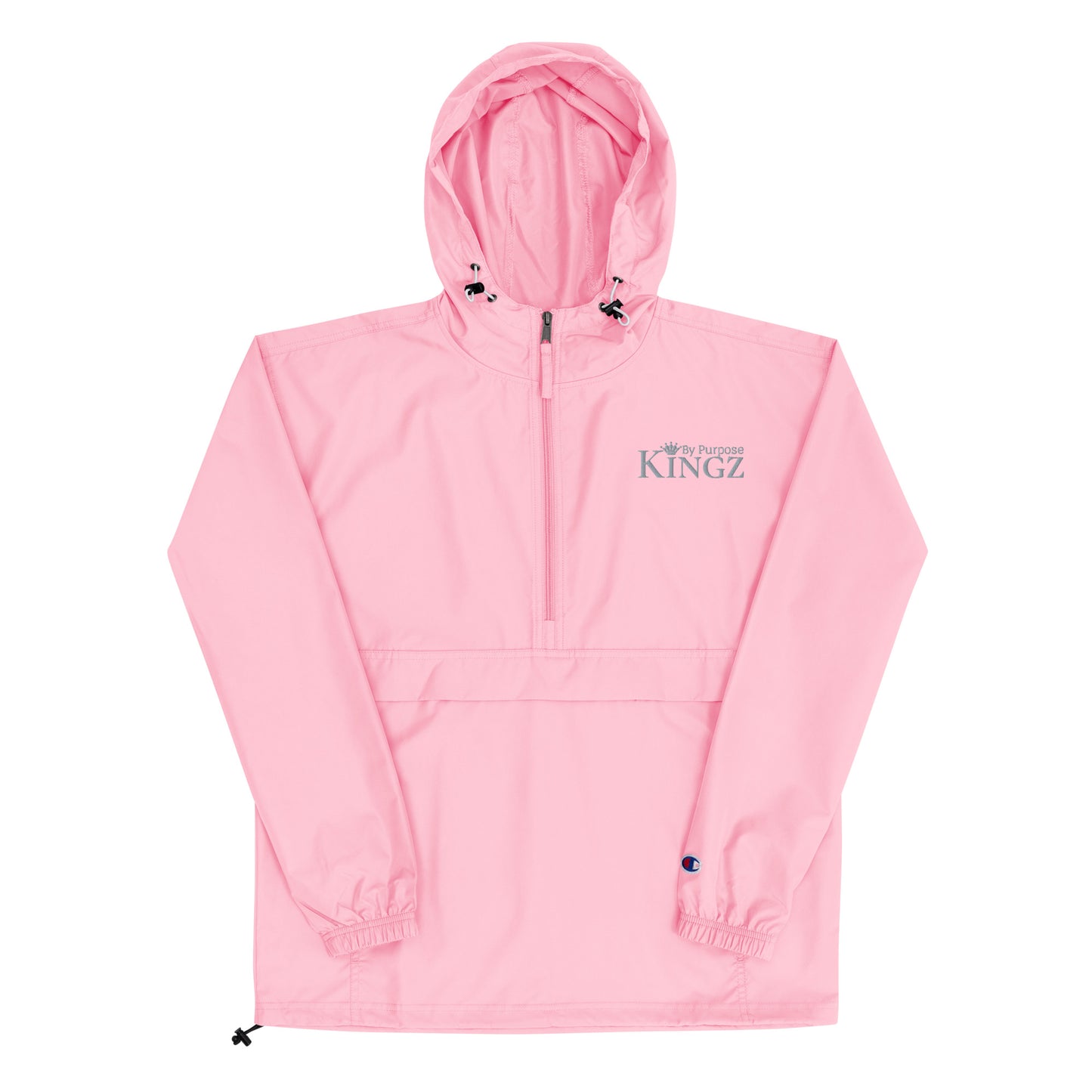 Kingz By Purpose ‘Grey’ Packable Jacket (By Champion)