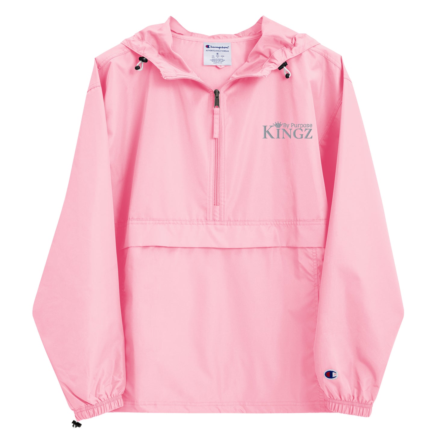 Kingz By Purpose ‘Grey’ Packable Jacket (By Champion)