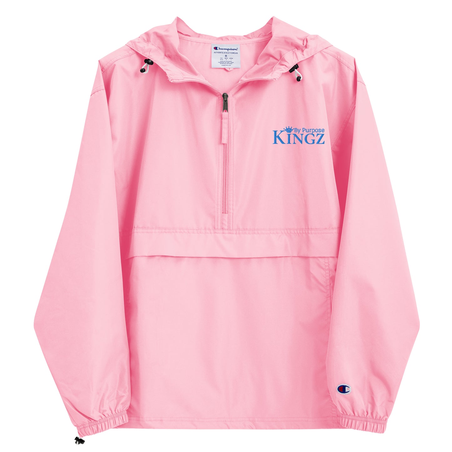 Kingz By Purpose ‘Aqua/Teal’ Packable Jacket (By Champion)