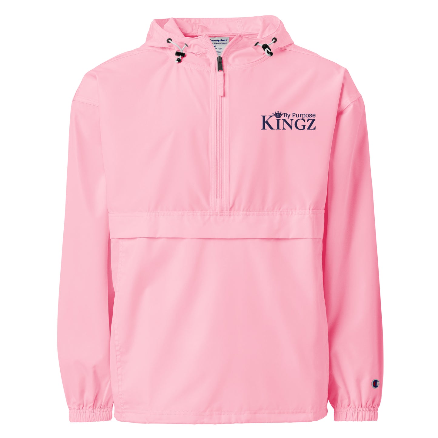 Kingz By Purpose ‘Navy’ Packable Jacket (By Champion)