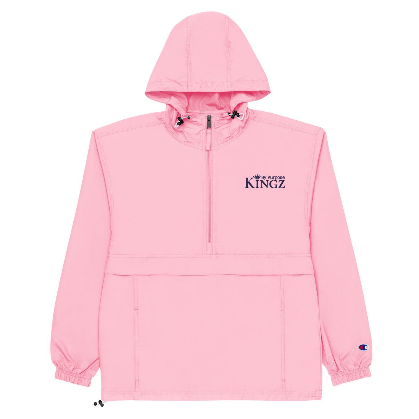Kingz By Purpose ‘Navy’ Packable Jacket (By Champion)