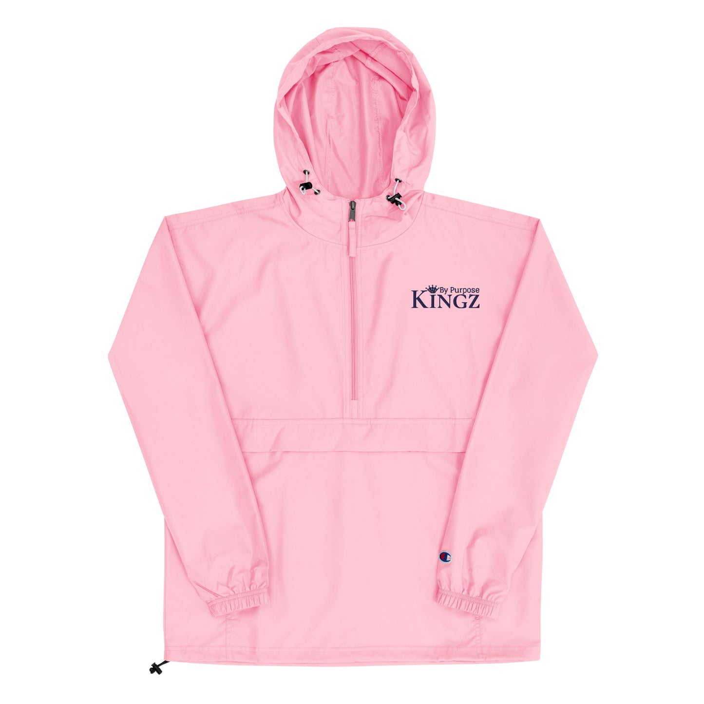 Kingz By Purpose ‘Navy’ Packable Jacket (By Champion)