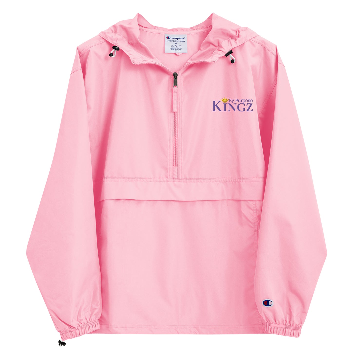 Kingz By Purpose ‘Royal Combo P/P/G’ Packable Jacket (By Champion)