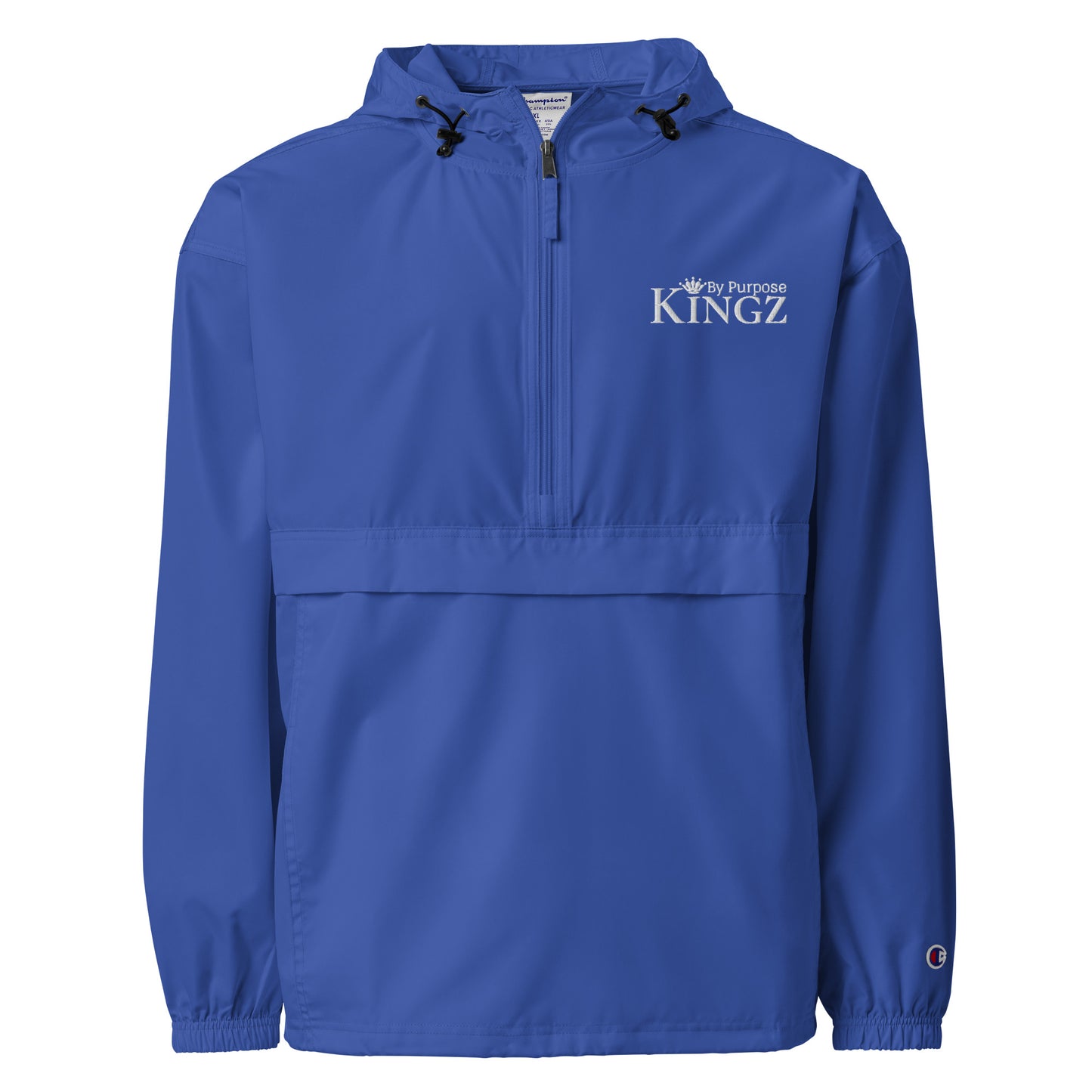 Kingz By Purpose ‘White’Packable Jacket (By Champion)