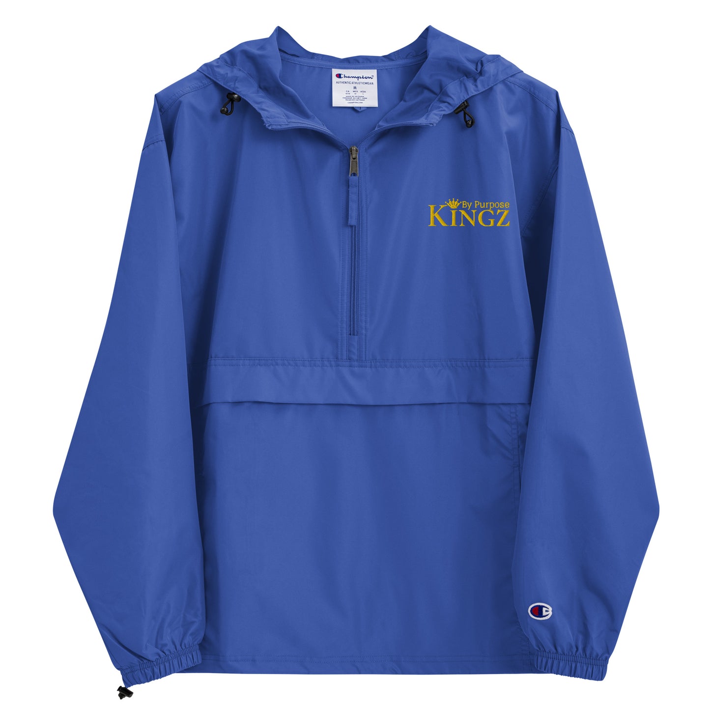 Kingz By Purpose ‘Royal Gold’ Packable Jacket (By Champion)
