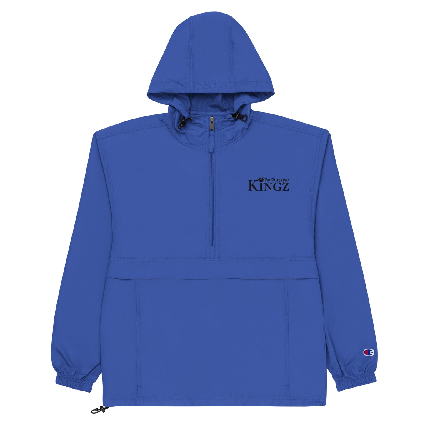 Kingz By Purpose ‘Black’ Packable Jacket (By Champion)
