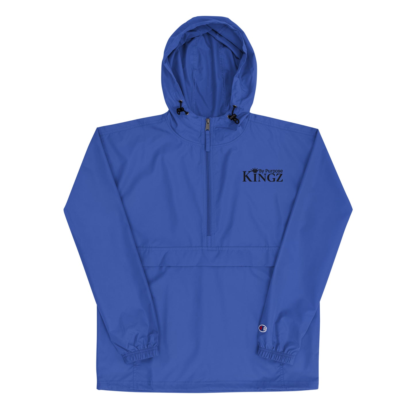Kingz By Purpose ‘Black’ Packable Jacket (By Champion)