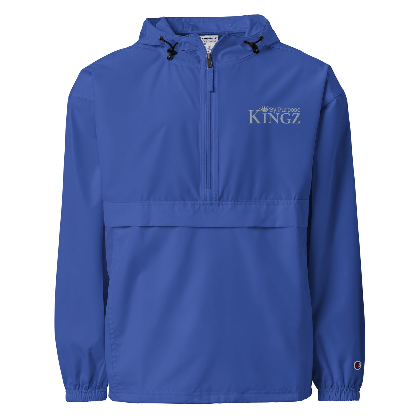 Kingz By Purpose ‘Grey’ Packable Jacket (By Champion)