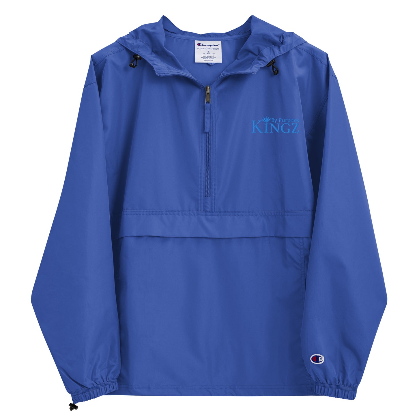 Kingz By Purpose ‘Aqua/Teal’ Packable Jacket (By Champion)