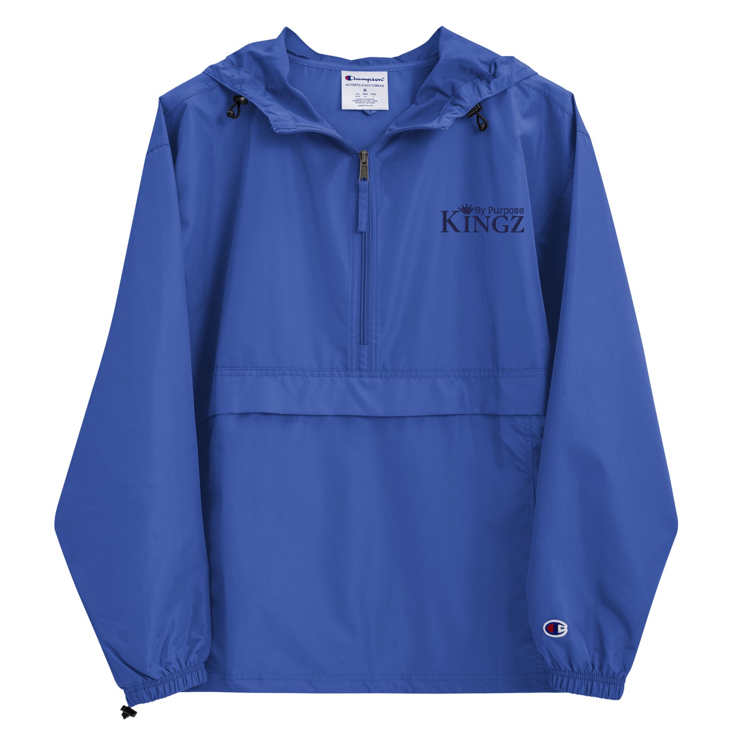 Kingz By Purpose ‘Navy’ Packable Jacket (By Champion)