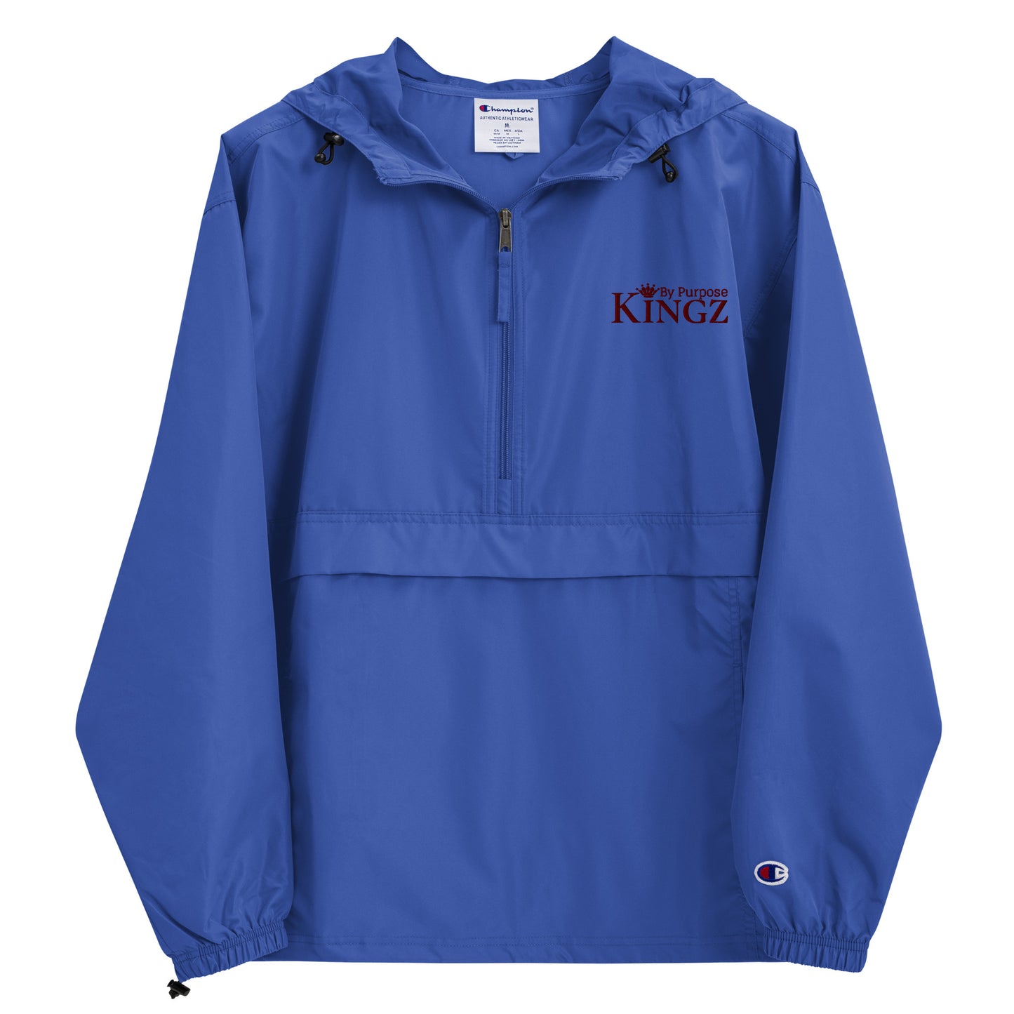 Kingz By Purpose ‘Maroon’ Packable Jacket (By Champion)
