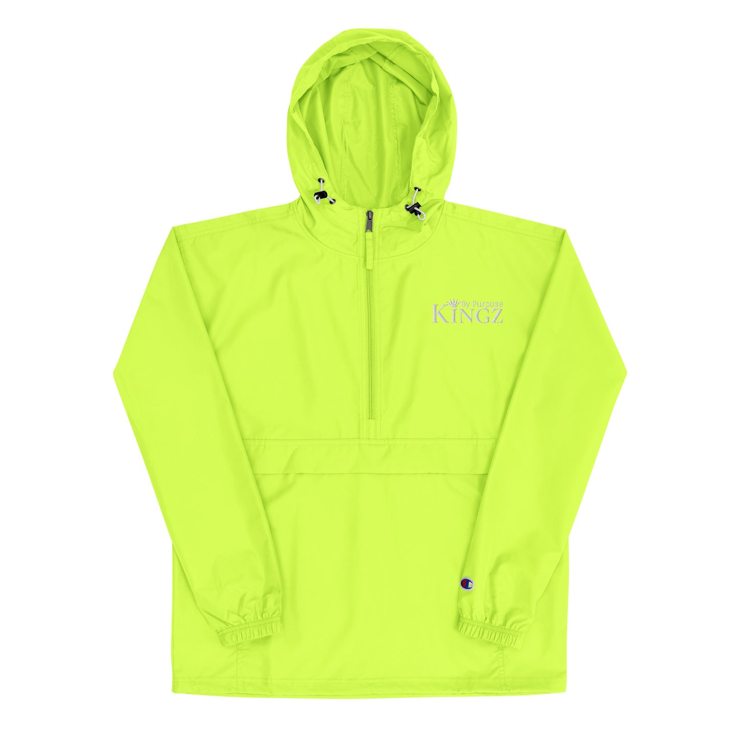 Kingz By Purpose ‘White’Packable Jacket (By Champion)