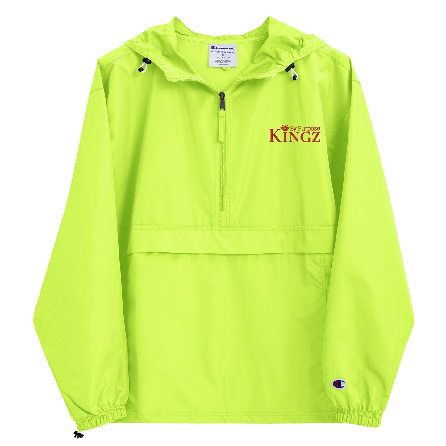 Kingz By Purpose ‘Red/Wolfpack’ Packable Jacket (By Champion)