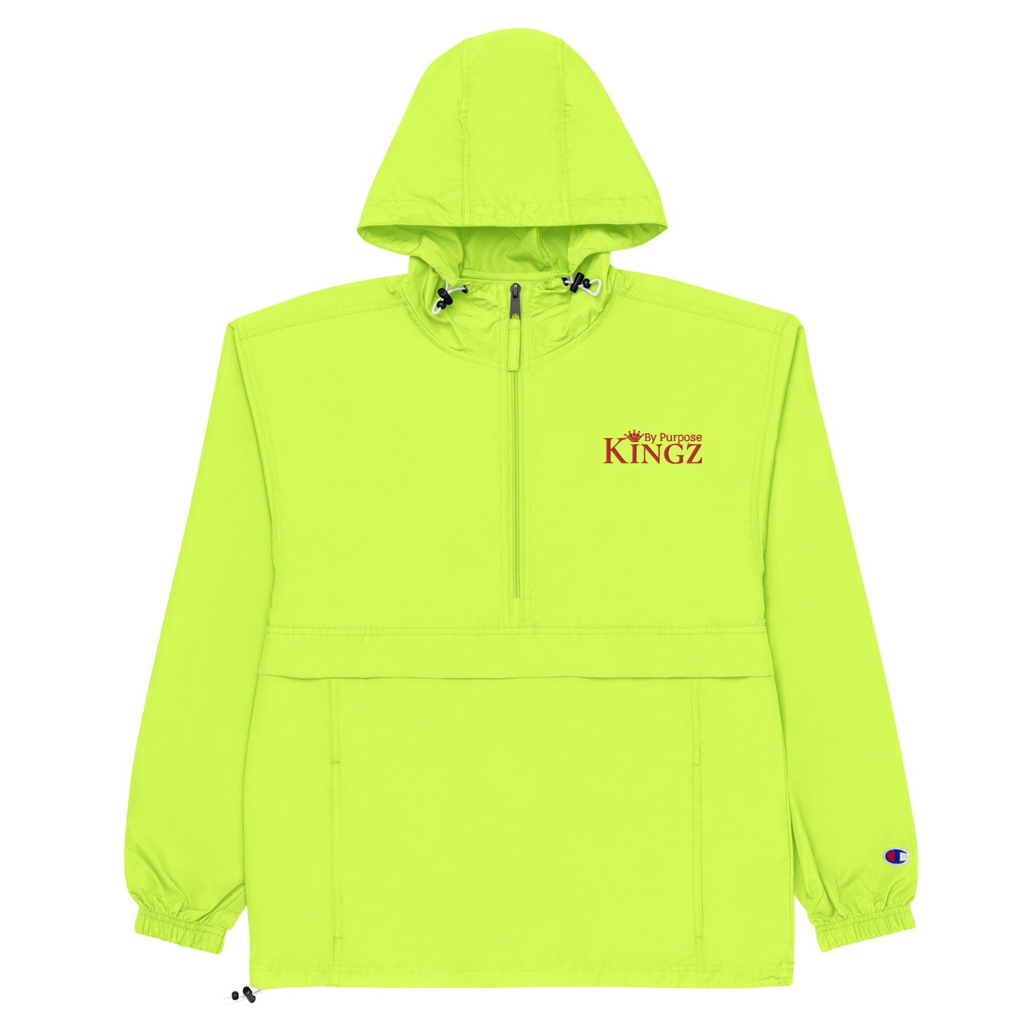 Kingz By Purpose ‘Red/Wolfpack’ Packable Jacket (By Champion)