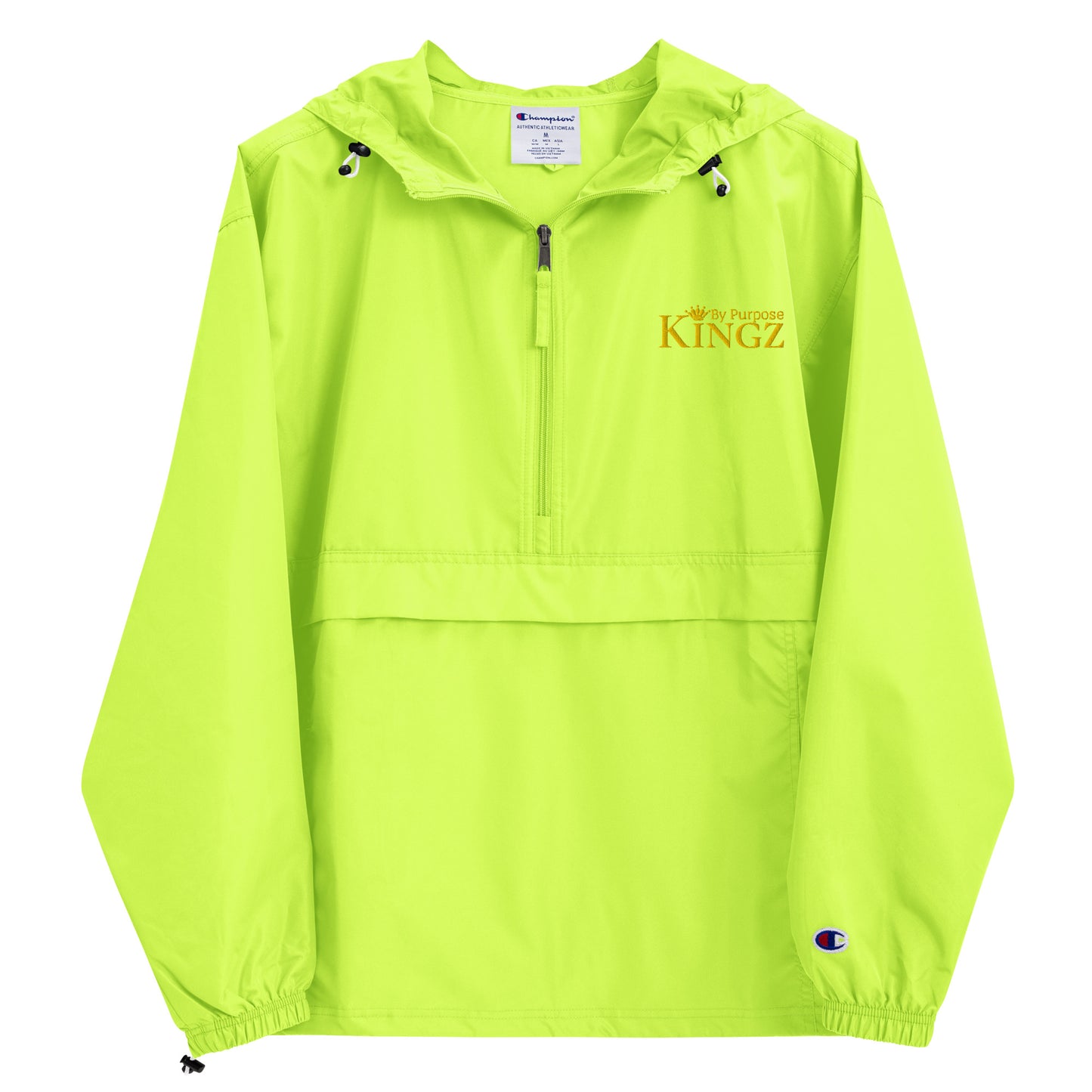 Kingz By Purpose ‘Royal Gold’ Packable Jacket (By Champion)