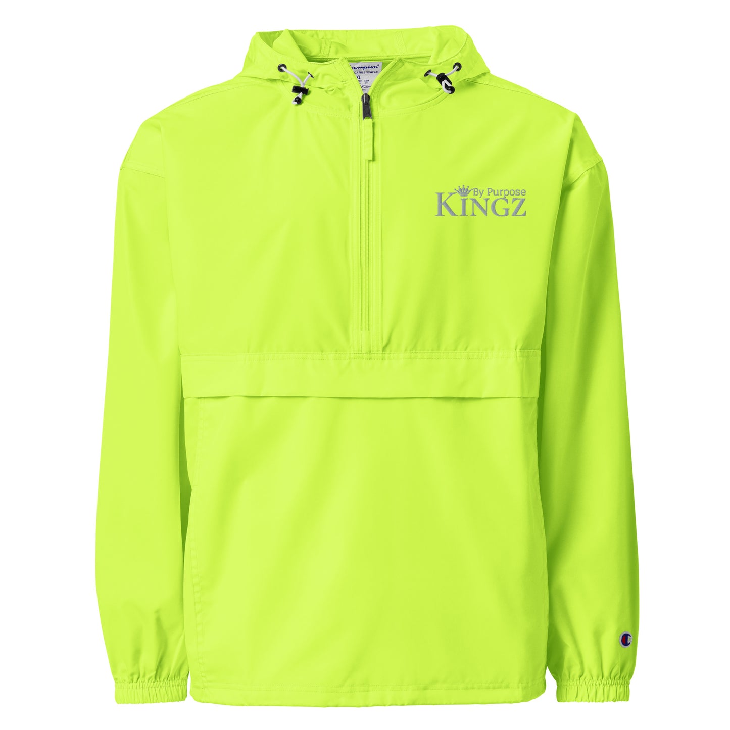 Kingz By Purpose ‘Grey’ Packable Jacket (By Champion)