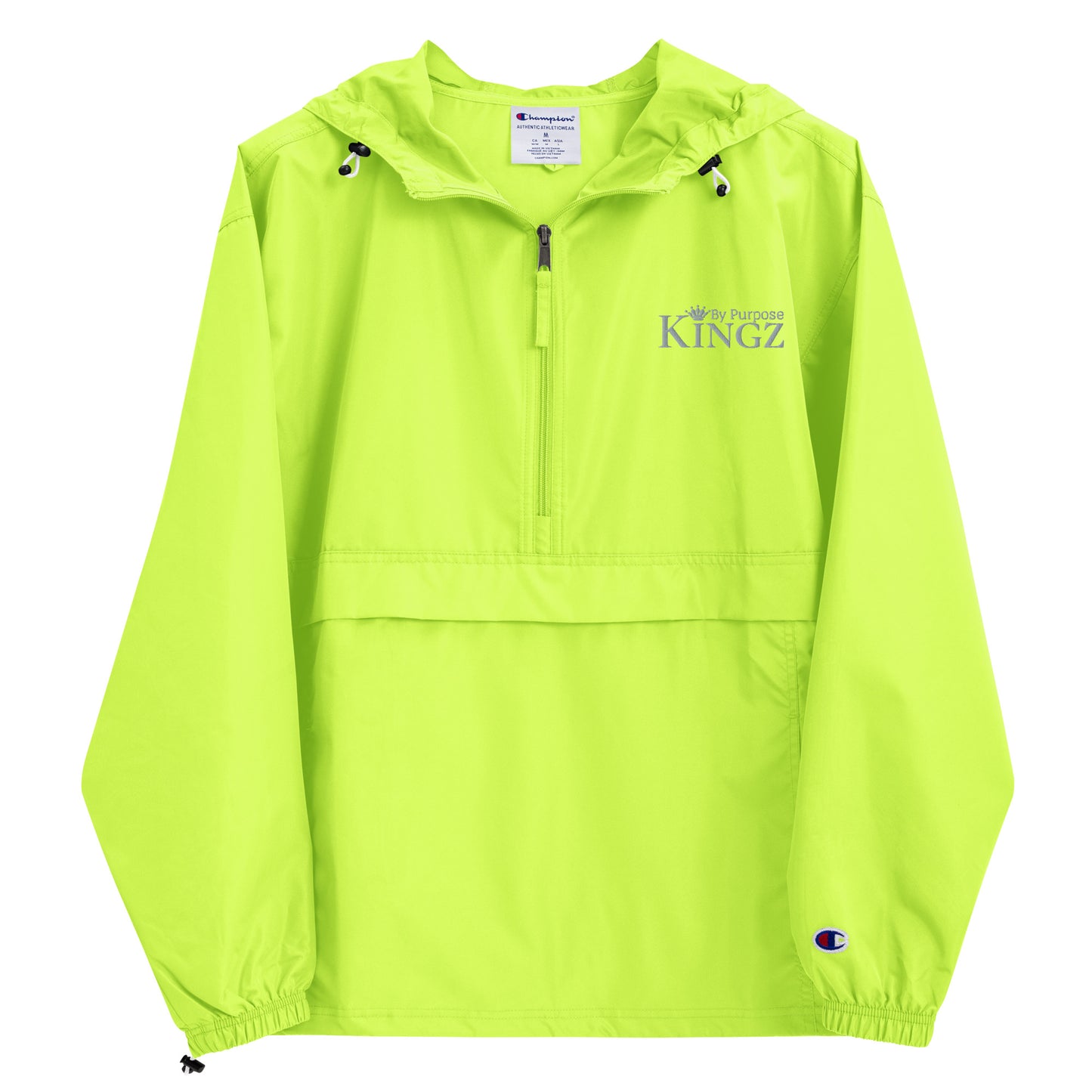 Kingz By Purpose ‘Grey’ Packable Jacket (By Champion)