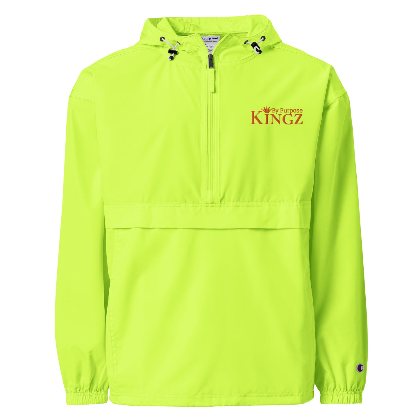 Kingz By Purpose ‘Orange’ Packable Jacket (By Champion)