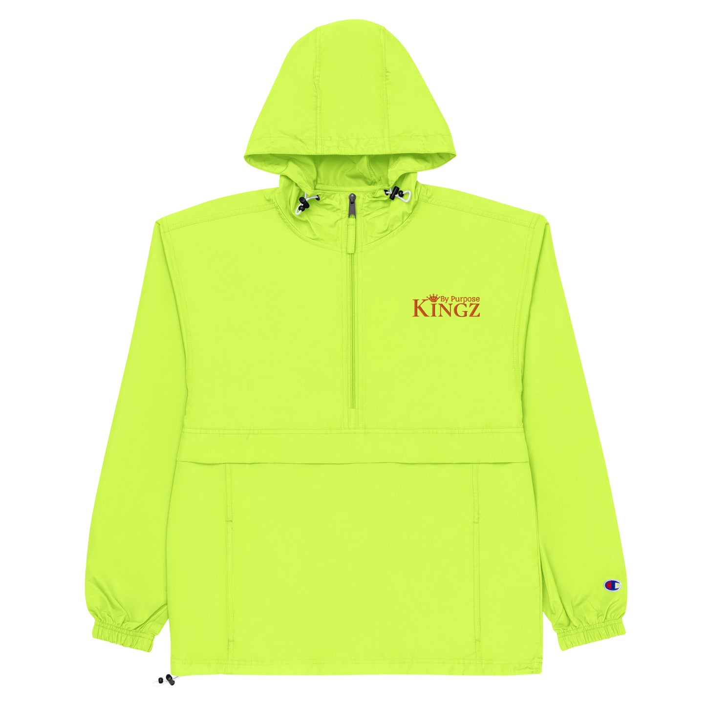 Kingz By Purpose ‘Orange’ Packable Jacket (By Champion)