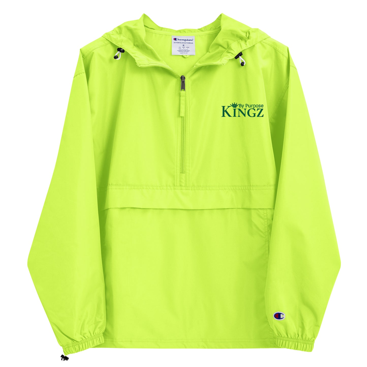 Kingz By Purpose ‘Kelly Green’ Packable Jacket (By Champion)