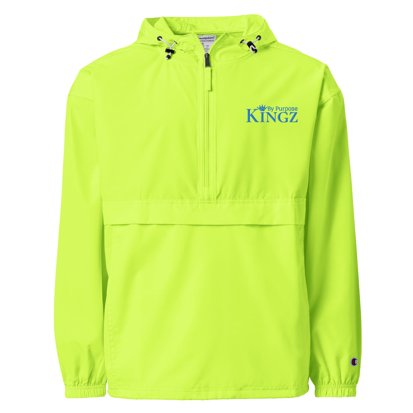 Kingz By Purpose ‘Aqua/Teal’ Packable Jacket (By Champion)