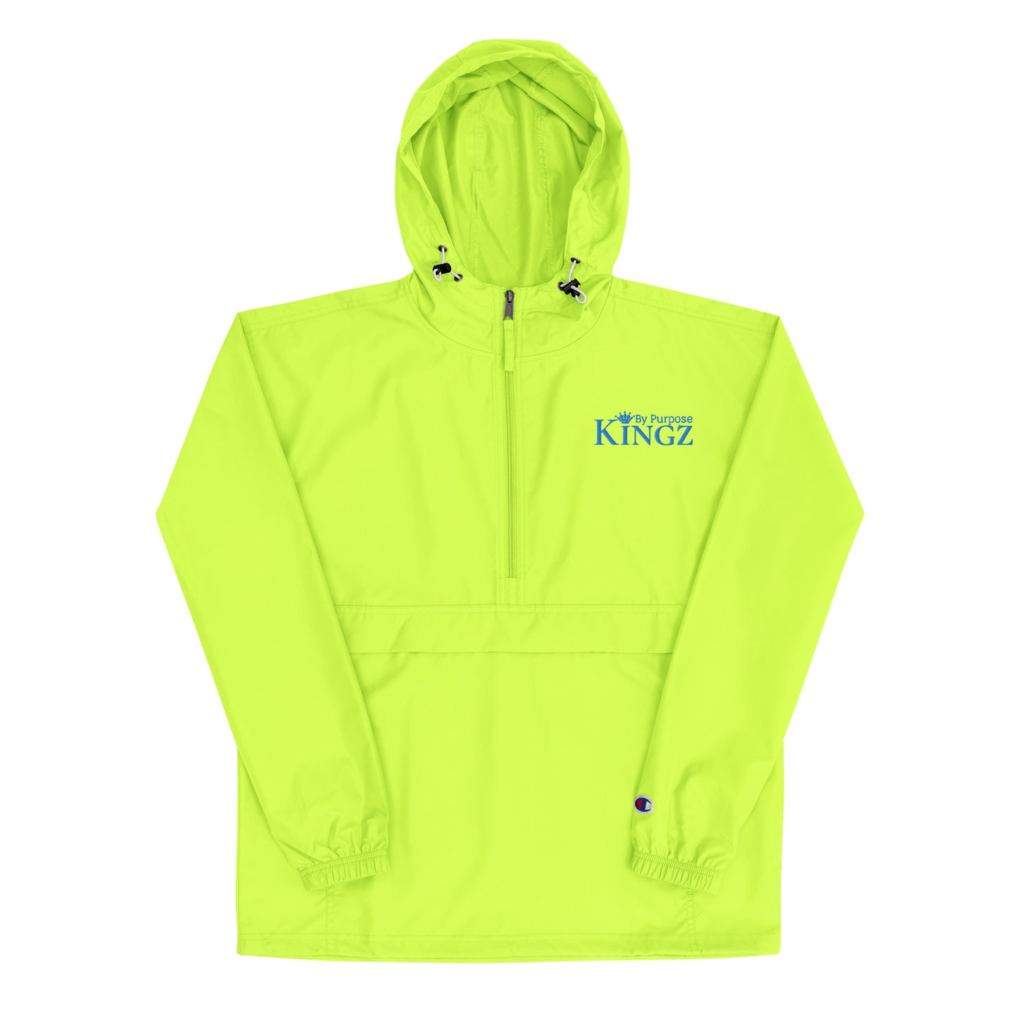 Kingz By Purpose ‘Aqua/Teal’ Packable Jacket (By Champion)