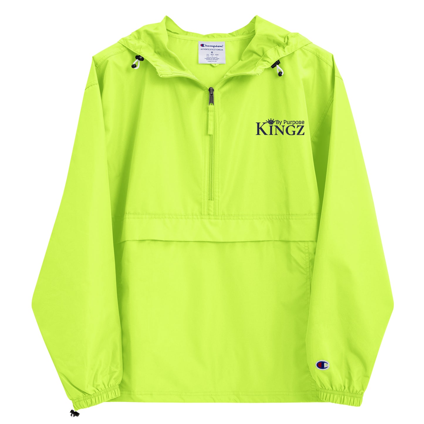 Kingz By Purpose ‘Navy’ Packable Jacket (By Champion)