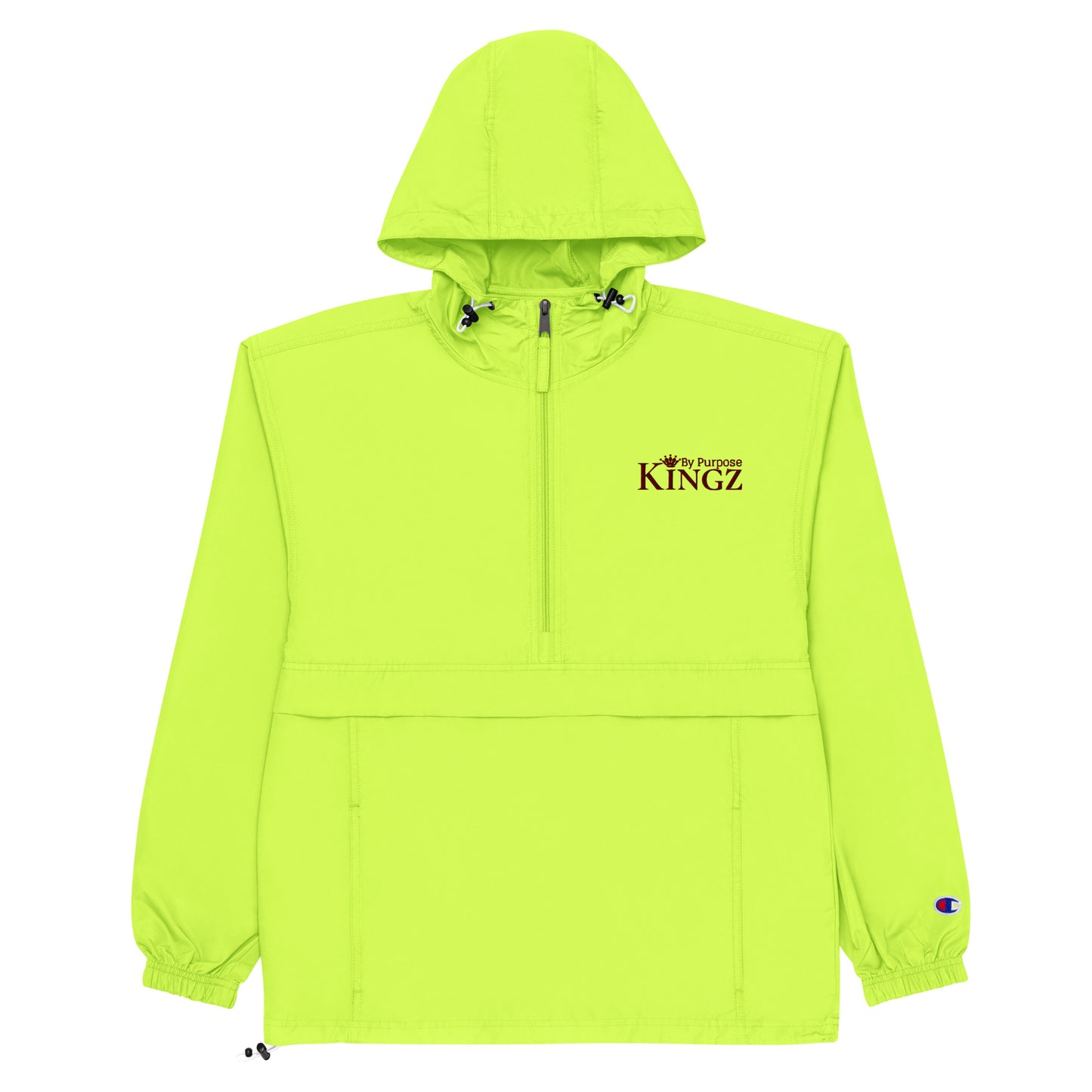 Kingz By Purpose ‘Maroon’ Packable Jacket (By Champion)