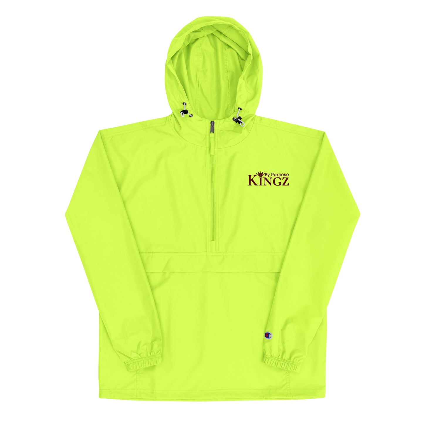 Kingz By Purpose ‘Maroon’ Packable Jacket (By Champion)