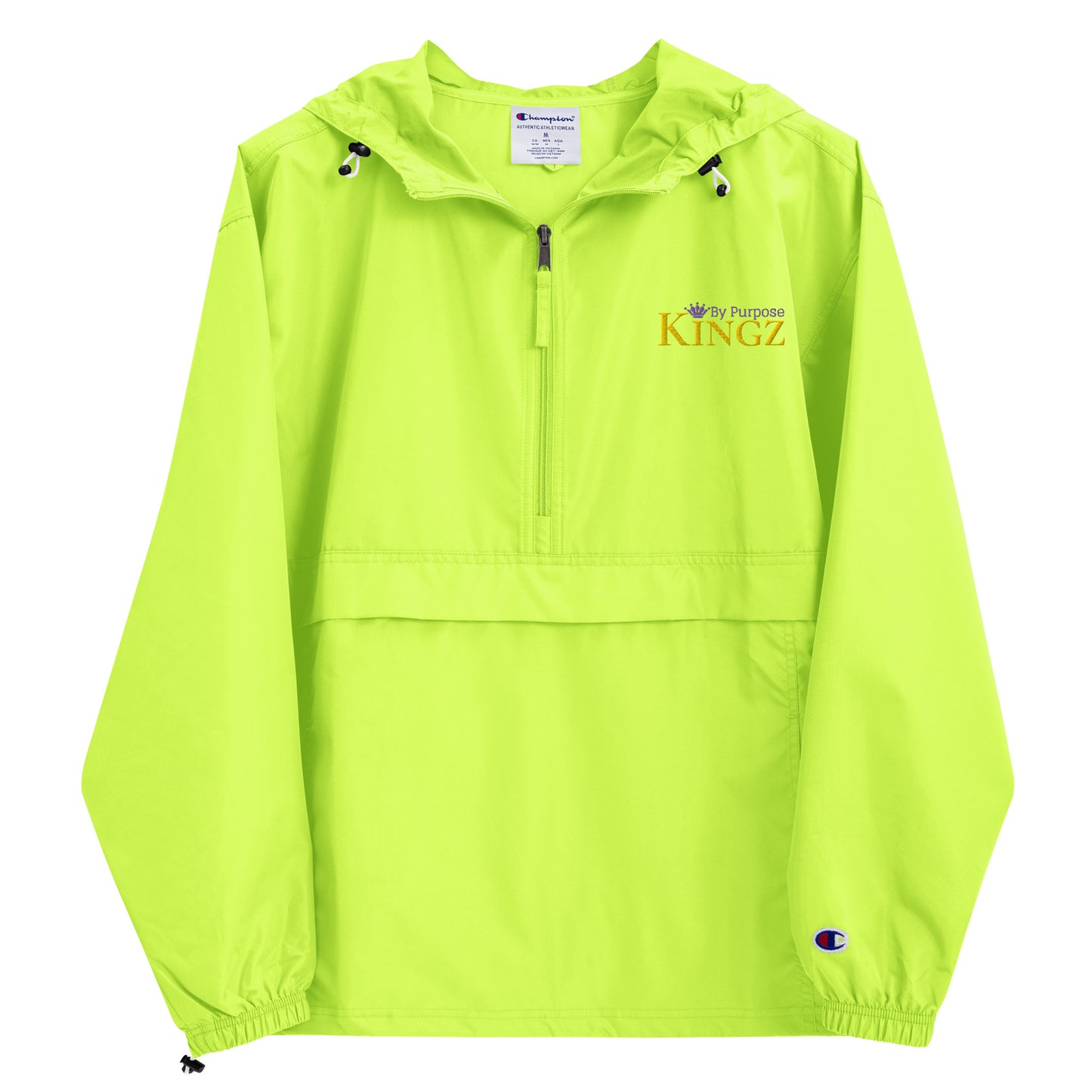 Kingz By Purpose ‘Royal Combo G/P/P’ Packable Jacket (By Champion)