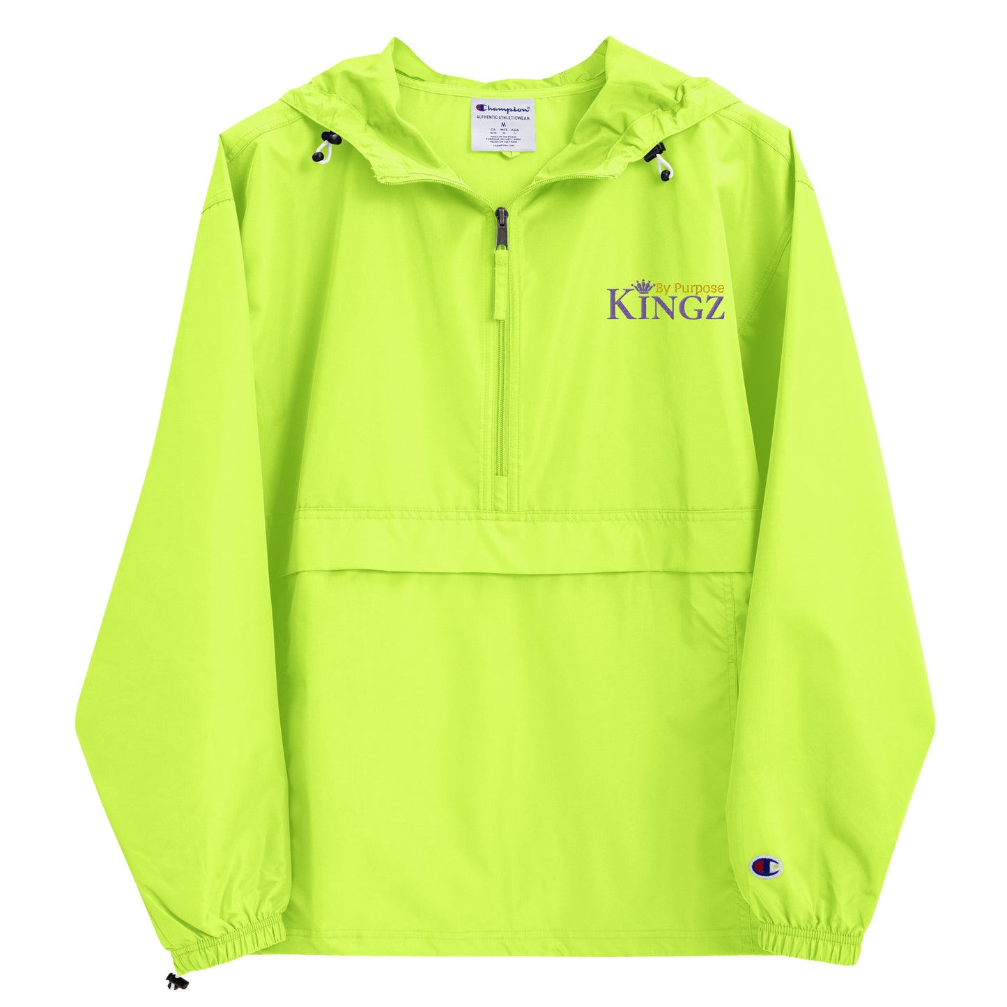 Kingz By Purpose ‘Royal Combo P/G/P’ Packable Jacket (By Champion)