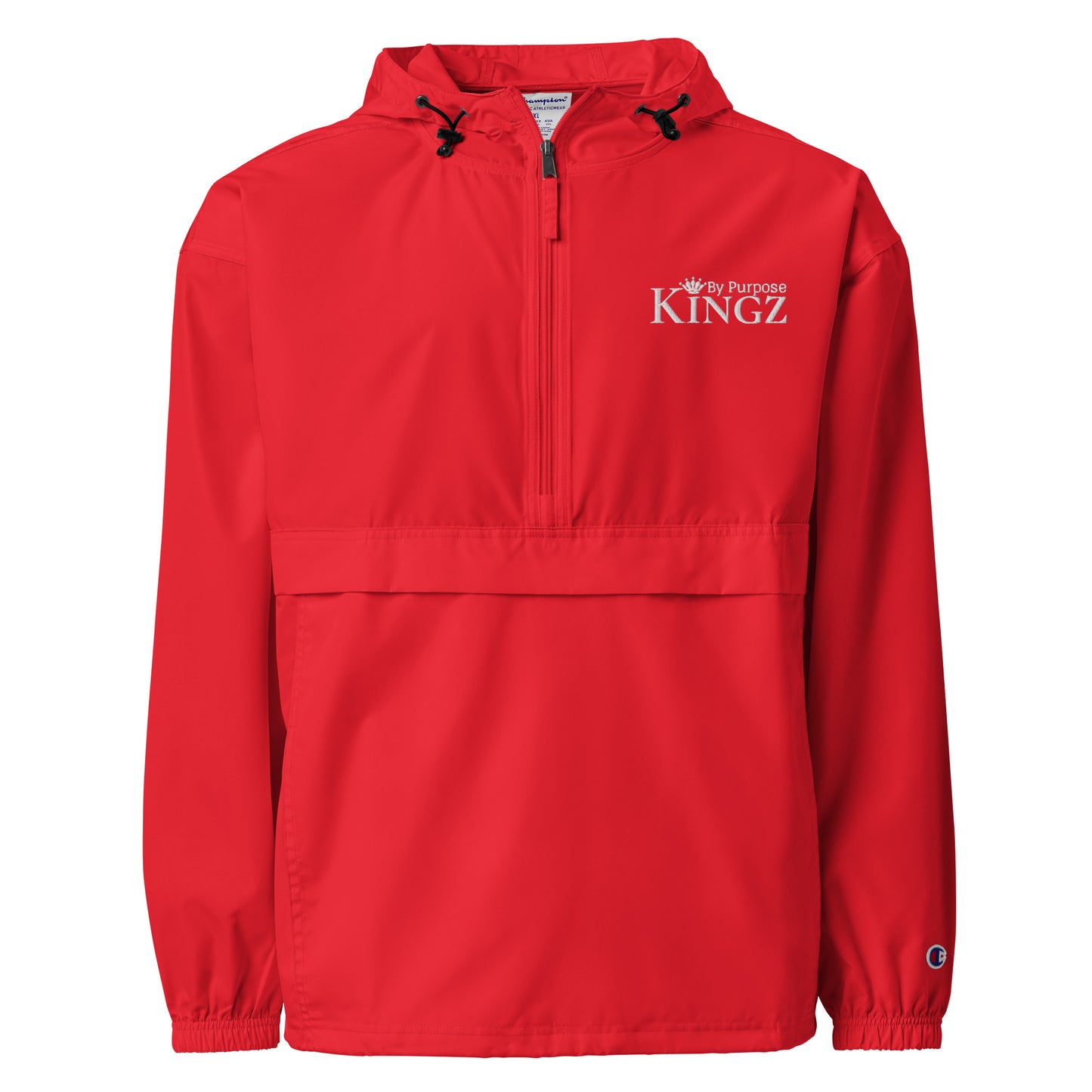 Kingz By Purpose ‘White’Packable Jacket (By Champion)