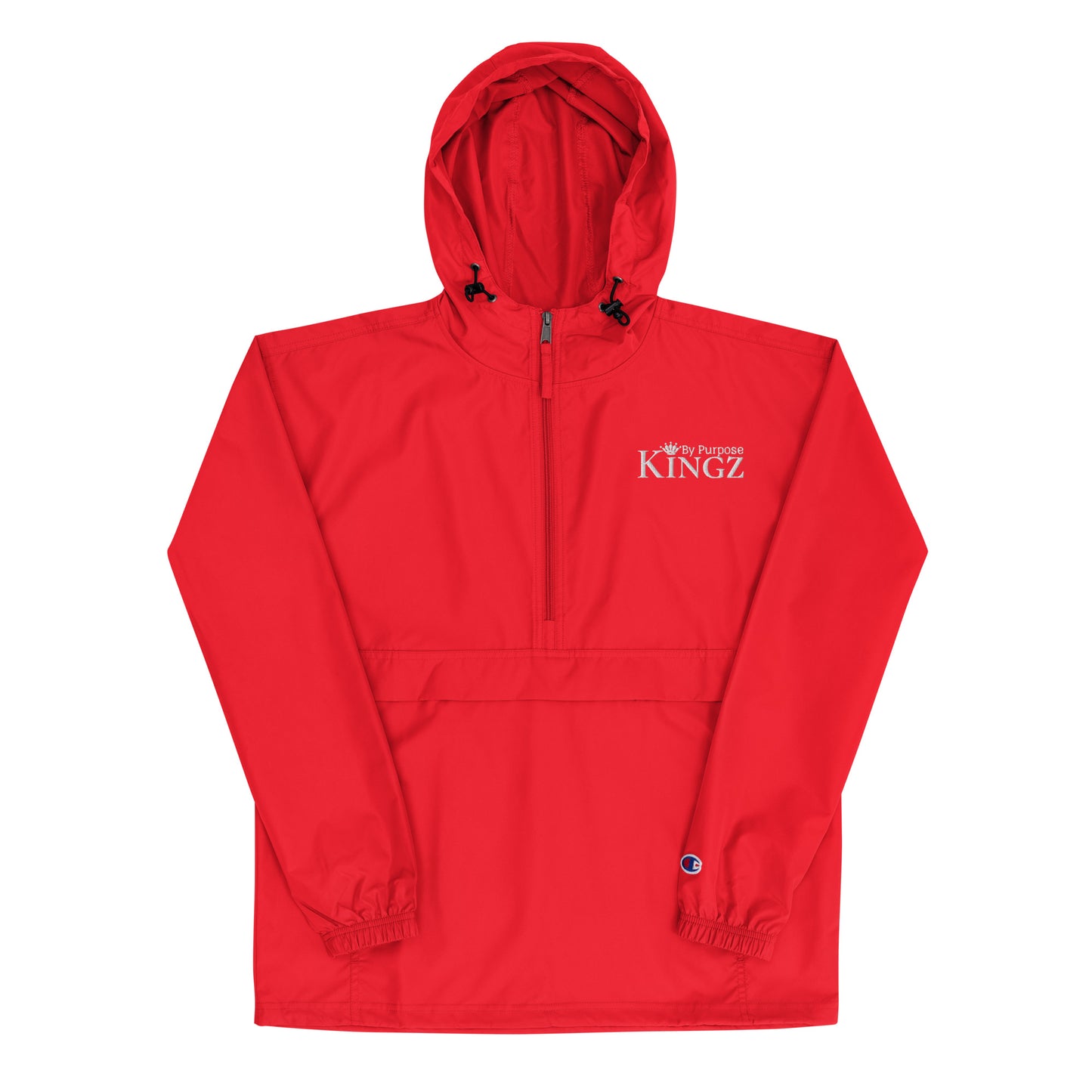 Kingz By Purpose ‘White’Packable Jacket (By Champion)