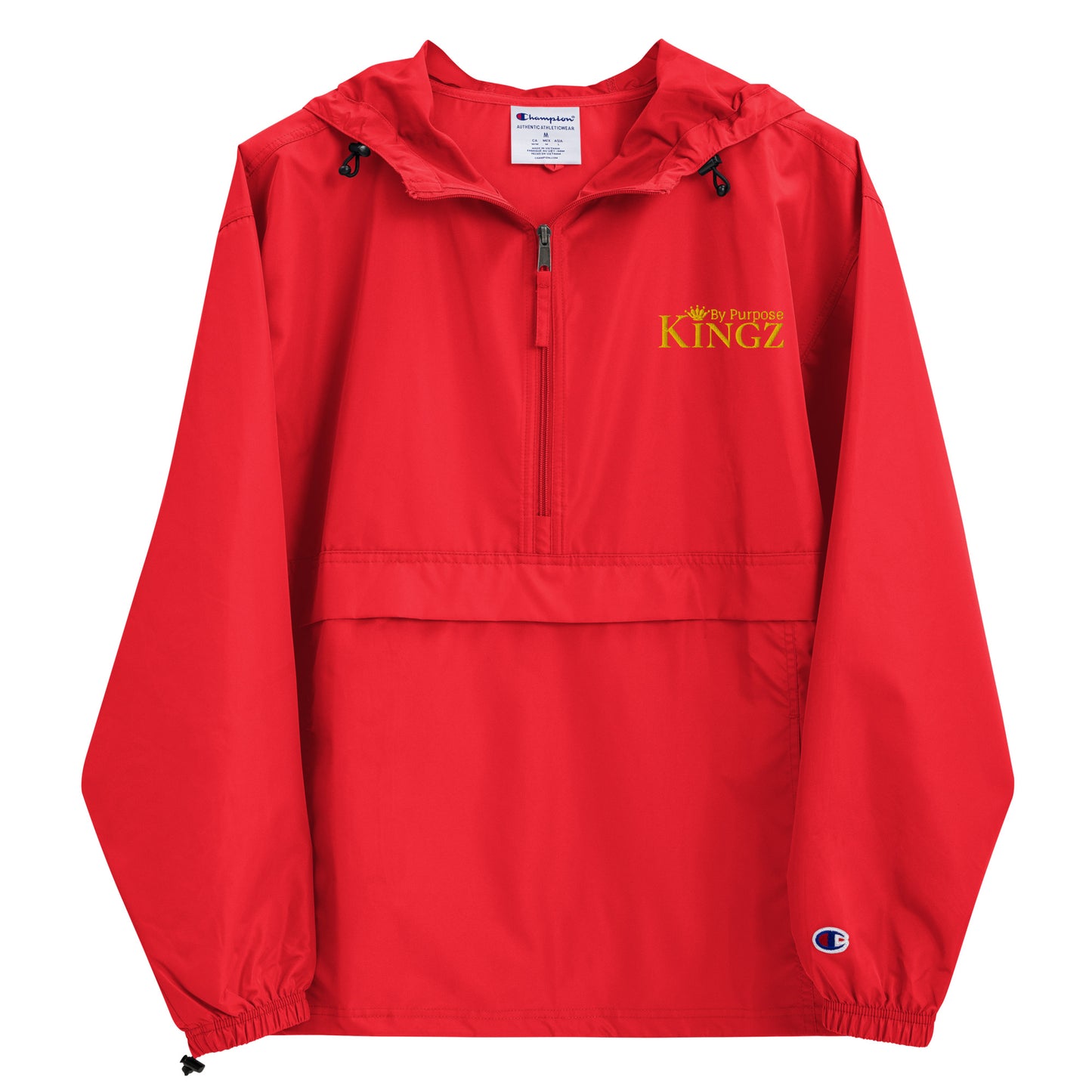 Kingz By Purpose ‘Royal Gold’ Packable Jacket (By Champion)