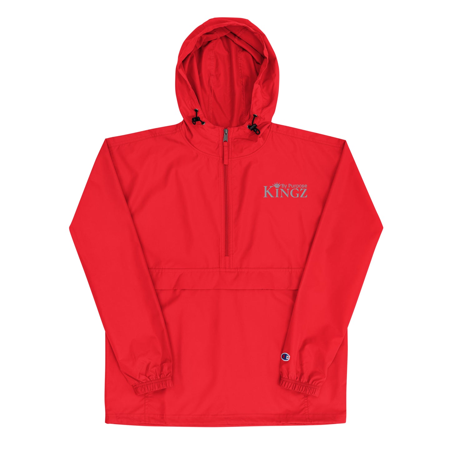 Kingz By Purpose ‘Grey’ Packable Jacket (By Champion)