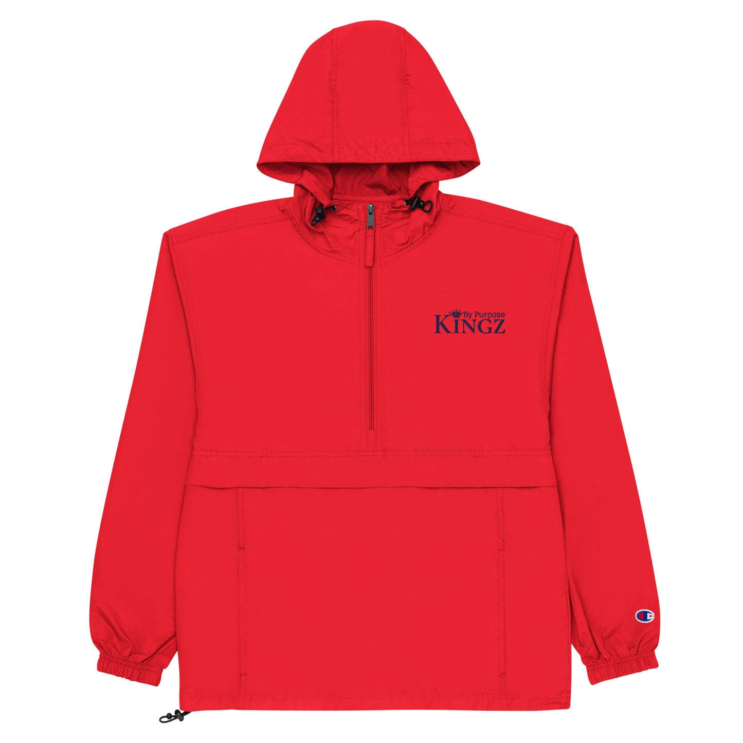 Kingz By Purpose ‘Navy’ Packable Jacket (By Champion)